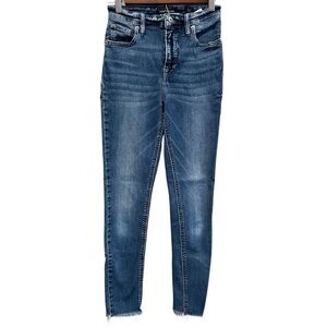 Lucky Brand Jeans Bridgette Skinny Mid Rise Medium Wash Denim Women’s Size 0/25